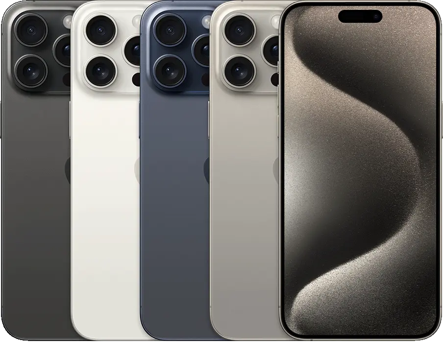 Colores del iPhone 15 Pro Max